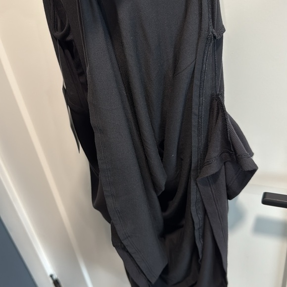 Athleta SANTORINI THERA RIB DRESS Black New Medium - Picture 10 of 11